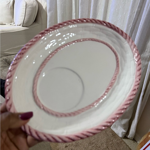 Home: Plate & Cup Basket Weave Porcelain Portugal Sets - Picture 6 of 17